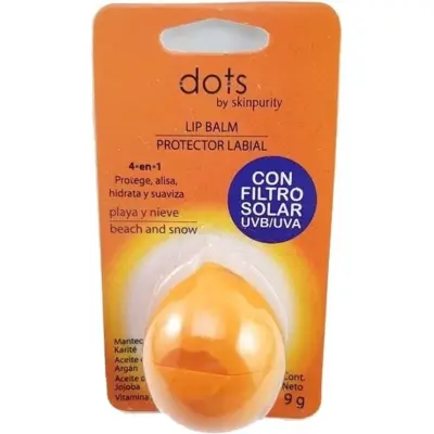 Bálsamo Labial Dots con Protección Solar 9 g