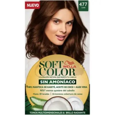Kit de Coloración Capilar Soft Color Tono 477