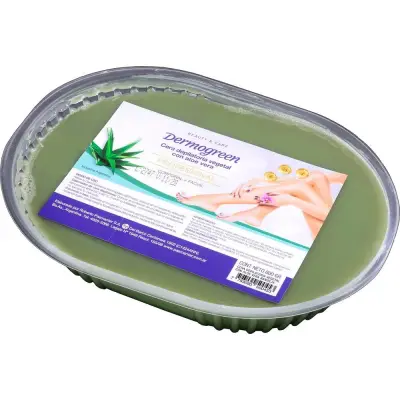 Cera Depilatoria Dermogreen con Aloe Vera 800 g