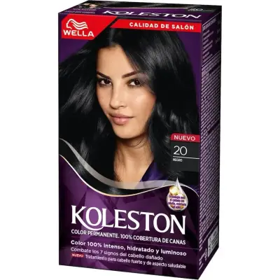 Koleston Kit Tintura Capilar Tono 20 Negro Intenso