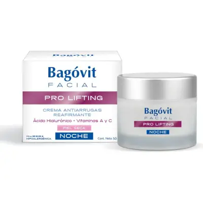 Crema Facial Bagovit Pro Lift Noche 55 ml