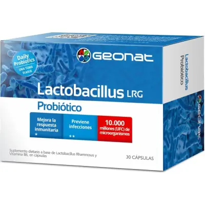 Geonat Lactobacillus R Suplemento Dietario 30 Cápsulas
