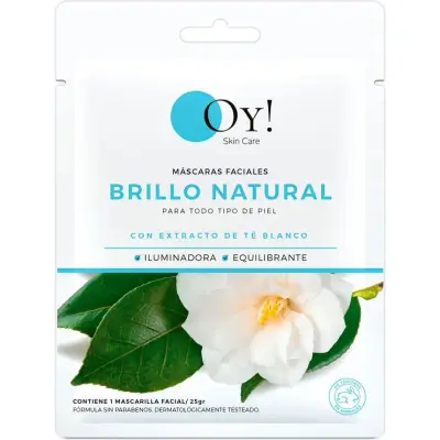 Máscara Facial Green People OY! Brillo Natural