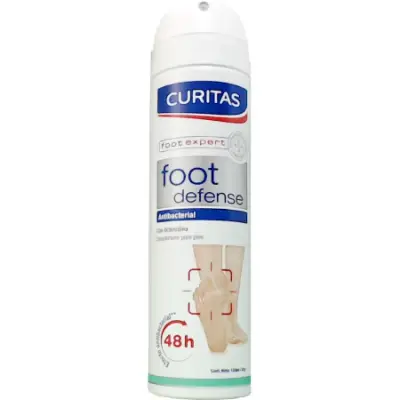 Desodorante para Pies en Aerosol Curitas Defense 150 ml