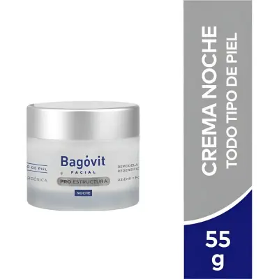 Crema Facial Bagovit Pro Estrías Noche 55 ml