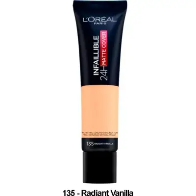 Base de Maquillaje L'Oréal Infalible 24H Tono 135