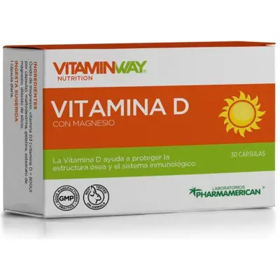 Vitamina D Vitamin Way x 30 Cápsulas