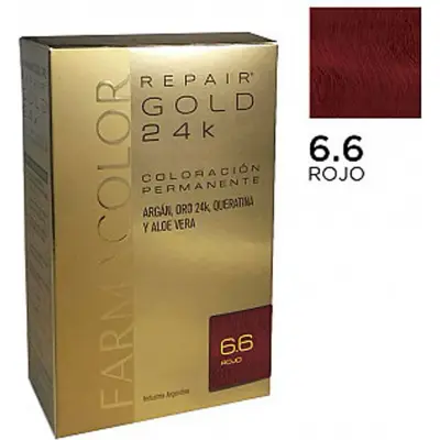 Tintura Capilar Farmacolor Gold Tono 6.6
