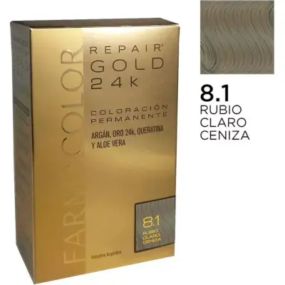 Tintura Capilar Farmacolor Gold Tono 8.1