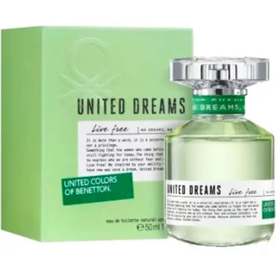Eau de Toilette Benetton United Dreams Live EDT 50 ml