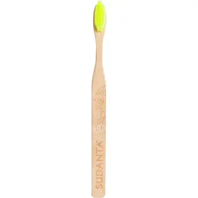 Cepillo Dental Sudanta de Bambú Adulto Suave