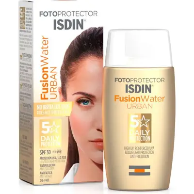 Protector Solar ISDIN SPF 30 Urban Fluid Wet Skin 50 ml