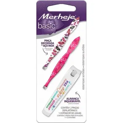 Kit Manicura Merheje Basic 2 Piezas + Cortauñas