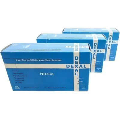 Guante de Cirugía Dexal Nitrilo Estéril x100