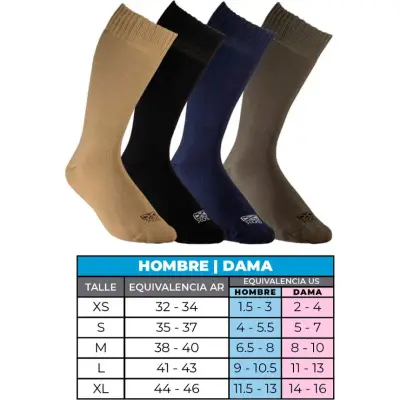 Media Deportiva Sox Outdoor Térmica Talle M