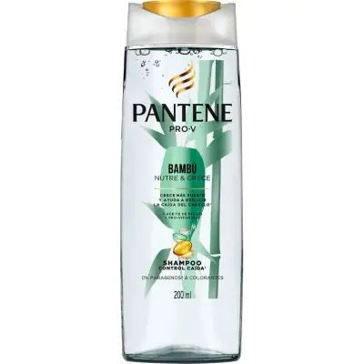 Shampoo Pantene Bambú 200 ml