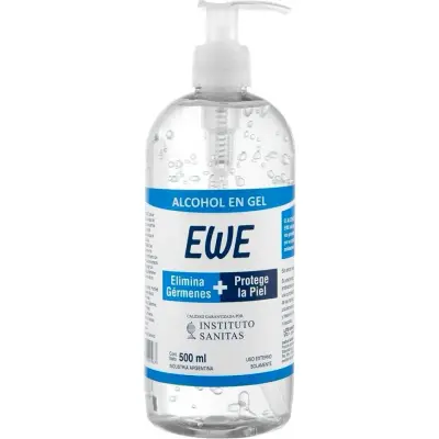 Alcohol en Gel para Manos Ewe High 500 ml