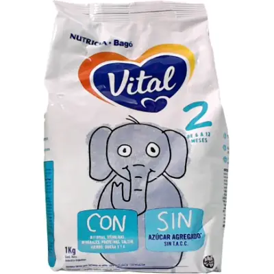 Fórmula Infantil Vital 2 NF Pouch 1000 g