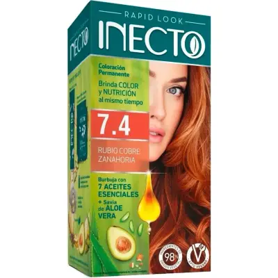 Tintura Capilar Inecto Rapid Look Tono 7.4