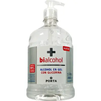 Alcohol en Gel con Glicerina Bialcohol 1000 ml