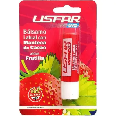 Manteca de Cacao Frutilla Lisfar