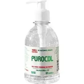 Alcohol Gel 70% Purocol 250 ml