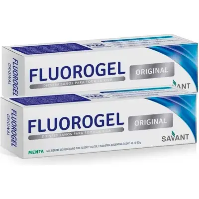 Fluorogel Original Menta Gel 2X1