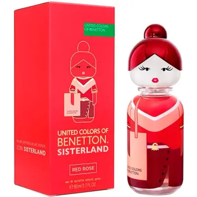 Eau de Toilette Benetton Sisterland Rose 80 ml