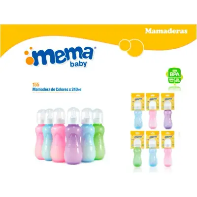 Mamadera Mam Colors Surtida x250 (Caja x6)