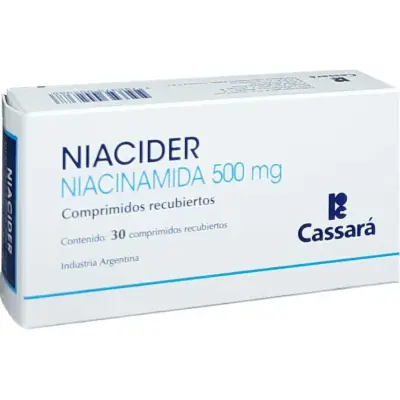 Niacider Comprimidos Recubiertos x 30