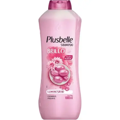 Shampoo Plusbelle Brillo Luminoso 1 L