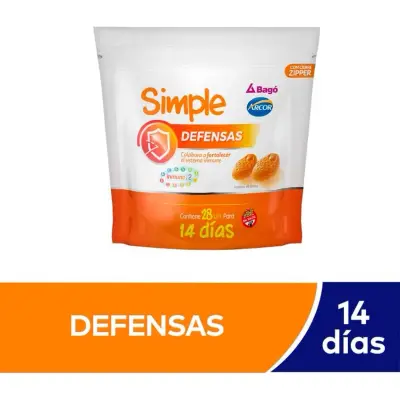 Simple Defensas Bagó Doy Pack x 28