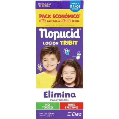 Loción Insecticida Nopucid Tribit 120 ml
