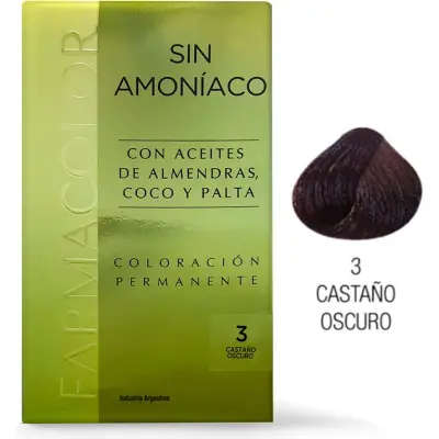 Farmacolor Tintura Capilar Kit 3 Sin Amoníaco