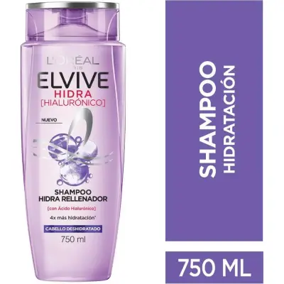 Shampoo L'Oréal Elvive Hidra Hialurónico 750 ml