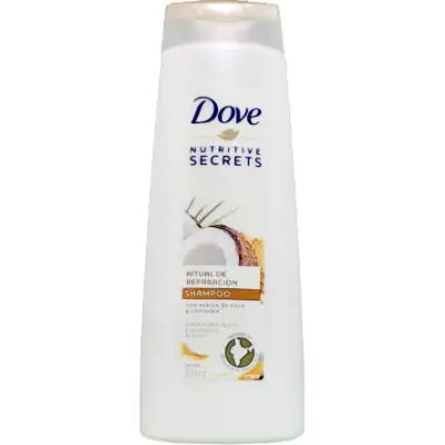 Shampoo Dove Ritual de Reparación Coco 200 ml