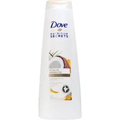 Shampoo Dove Ritual de Reparación Coco 400 ml