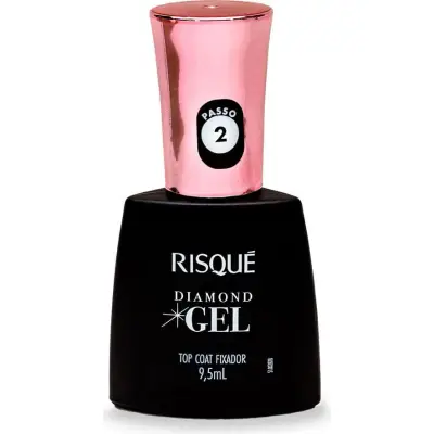 Esmalte de Uñas Risqué Diamond Top Coat