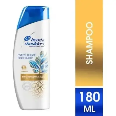 Shampoo Anticaspa Head & Shoulders Fuerza Care 180 ml