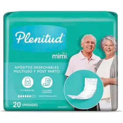 Pañales para Adulto Plenitud Adult Care x 20