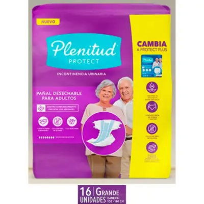 Pañal para Adulto Plenitud Protect x 16