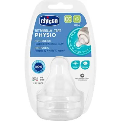 Tetero Chicco Perfect 5 Flow 2 piezas 0M+