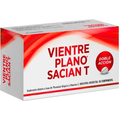 Suplemento Dietario Vientre Plano Saciante Comprimidos x60