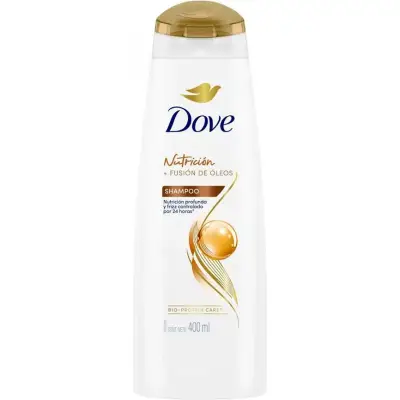 Shampoo Dove Óleo Nutrición 400 ml