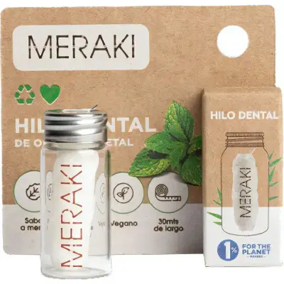 Hilo Dental Biodegradable Vegano Meraki Medio