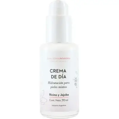 Crema de Día Savia Tierra Patagonia con Ricino y Jojoba