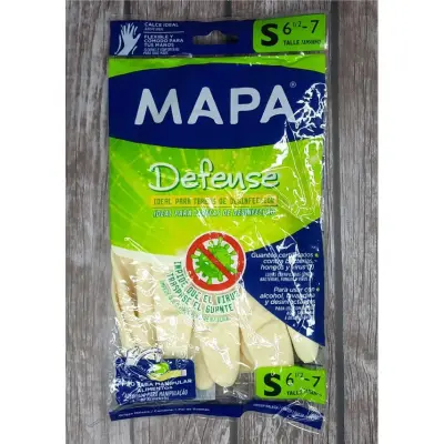 Guantes Domésticos Mapa Defense Talle S