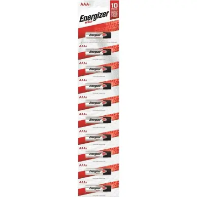 Pilas AAA Energizer Max E92 Pack x20