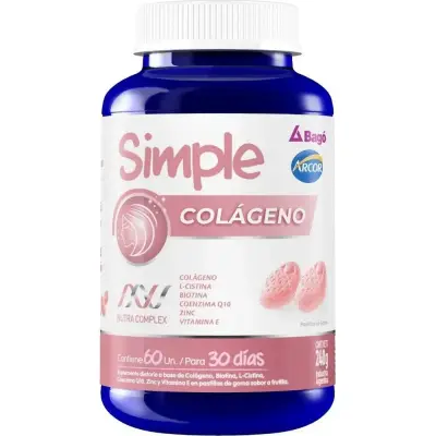 Simple Piel, Cabello y Uñas Bagó 60 Pastillas