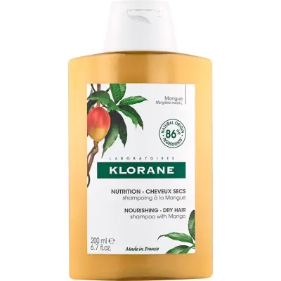 Shampoo Klorane Tratamiento Mango Natural 200 ml